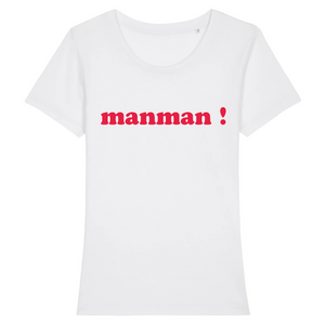 Blanc t-shirt manman femme whoy martinique